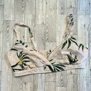 Old Navy Floral Pink & Green Bralette